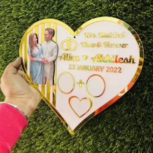 Acrylic photo frame