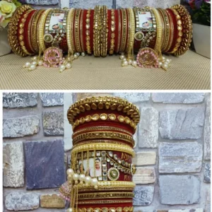 Customized bangle with name and photo