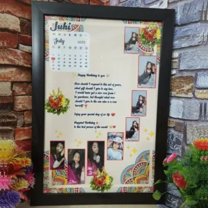 Birthday photo frame
