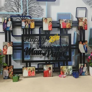 Anniversary photo frame