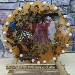 Resin photo frame