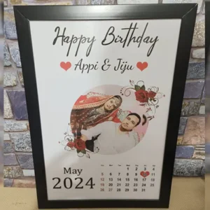 Birthday photo frame