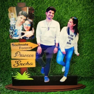 Cut out photo frame
