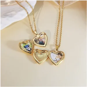 Couple heart with photo
