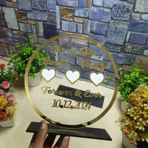 Customized wedding  photo frame