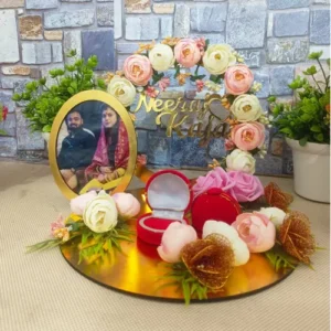 Engagement Ring Plate