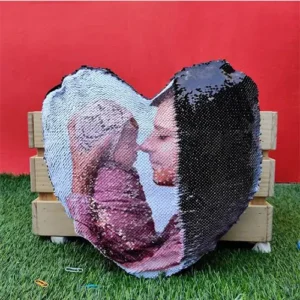 Magic heart cushion