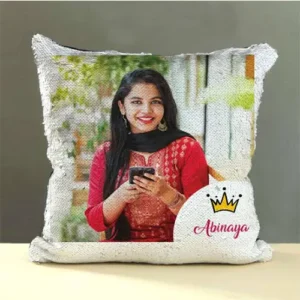 Magic cushion with name