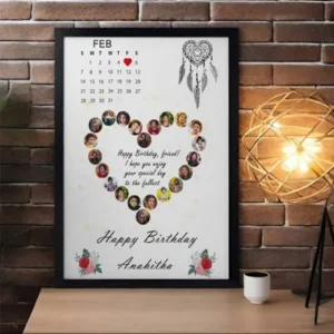 Birthday photo frame
