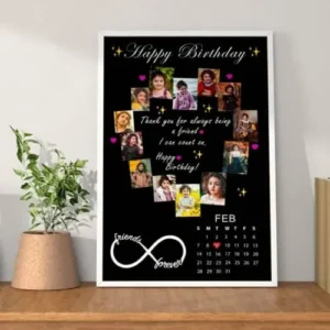 Birthday photo frame