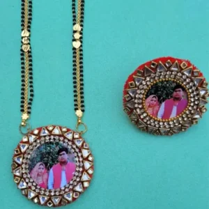 Mangalsutra with photo