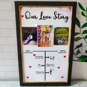 Couple photo frame
