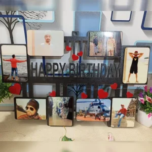 Birthday photo frame