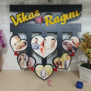 Couple photo frame