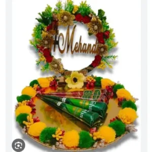 Mehandi plate