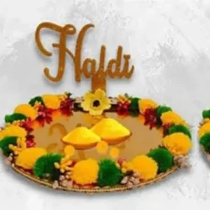 Haldi plate
