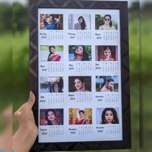 Calendar photo frame