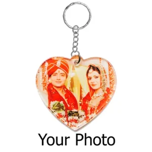 Key ring with photo