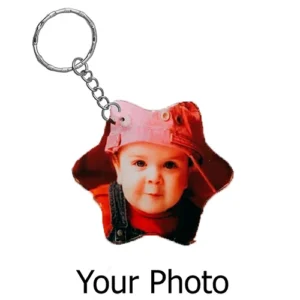Key ring with photo