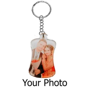 Key ring with photo