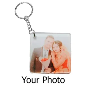 Key ring with photo