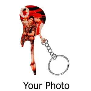 Key ring with photo