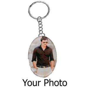 Key ring with photo