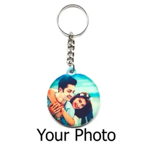 Key ring with photo