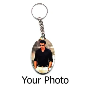 Key ring with photo