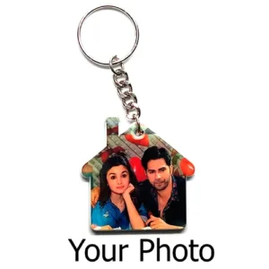 Key ring with photo