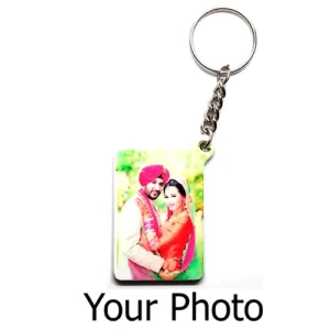 Key ring with photo