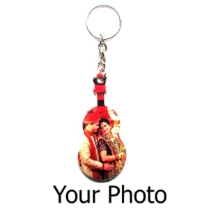 Key ring with photo