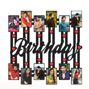 Birthday photo frame