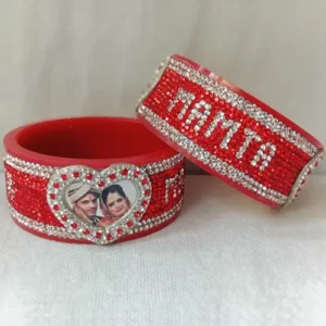 Photo bangle with name