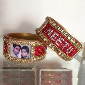 Photo bangle with name