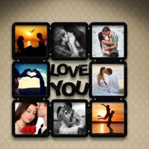 Couple photo frame