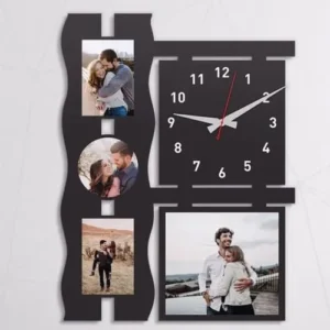Clock with photo